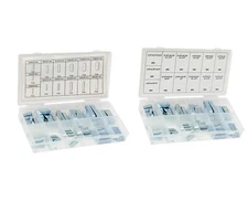 60 pc Keystock Bar Assortment Lock Pulleys Gears Square Key Stock Keyway Set ...