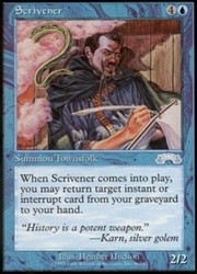 Scrivener #46/143 Exodus Uncommon MTG