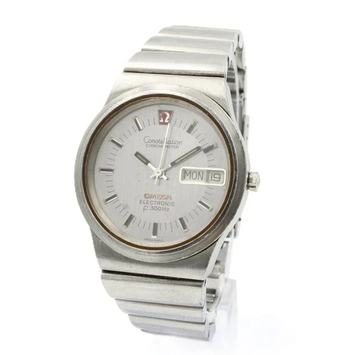 Vintage Omega Constellation 198.002 f300Hz Tuning Fork Mens Wristwatch #WB4459-2