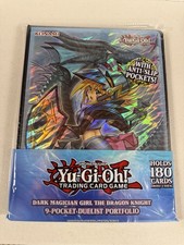 YUGIOH: DARK MAGICIAN GIRL KNIGHT 9-POCKET DUELIST PORTFOLIO/BINDER NEW