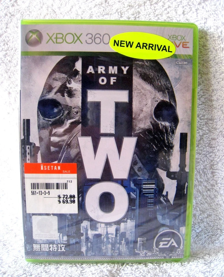 Microsoft Xbox 360 Game – Army of Two (NTSC-J) Brand new Factory Sealed - Image 2 of 4