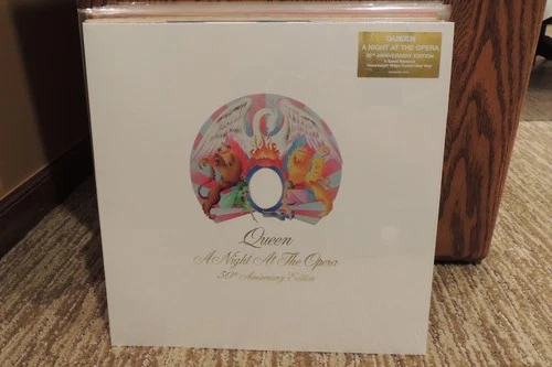 New ListingQueen "A Night At The Opera" - 50th Anniversary Clear Vinyl LP Reissue - NEW