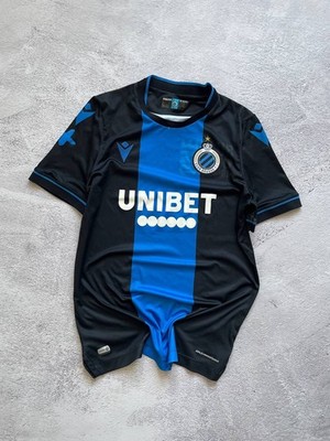 Club Brugge home jersey shirt Macron 2019-2020 Blue And Black adult SIZE S