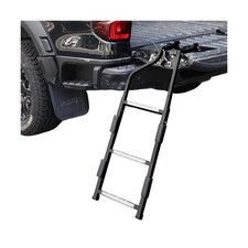 Tailgate Ladder for Pickup Truck, Universal 34"-42" Height Adjustable Tailgate