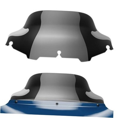  8'' Motorcycle Windshield Windscreen Fit for 1996-2013 Harley Davidson Black