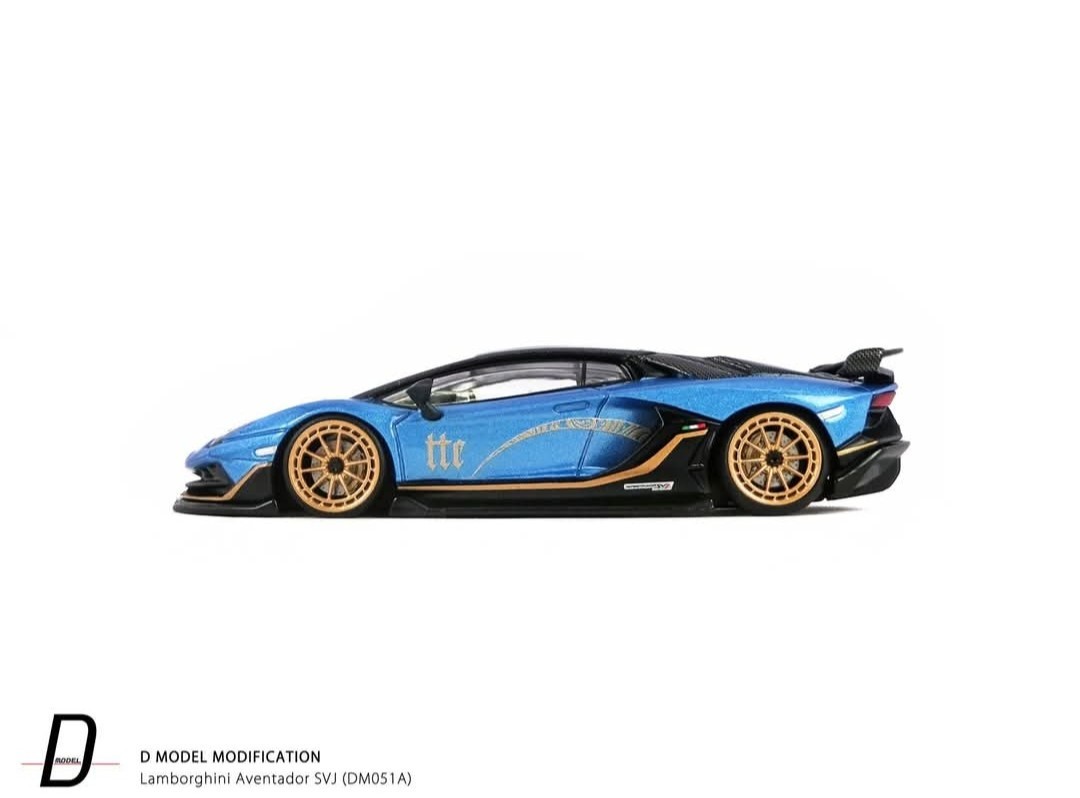MINI GT D MODEL x TTC LAMBORGHINI AVENTADOR SVJ 99 PCS. 1/64 | eBay
