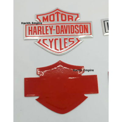 OEM Harley-Davidson Tank Emblems Pair Left & Right for Dyna