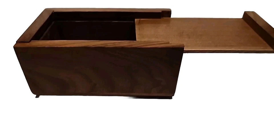 Rosewood Keepsake Box/Urn Raised Relief Handcarved Tree of Life Design Pets - Image 4 of 4