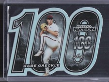 2026 Leaf Baseball Nation #NB-11 Gabe Gaeckle Top 100 Silver #/75