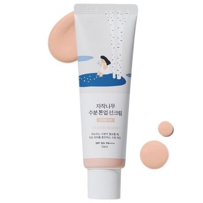 Round Lab Birch Moisture Tone-Up Sunscreen Sonnenschutz Feuchtigkeitscreme 50ml