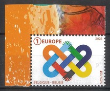 Belgium 2023 EUROPA Peace Single Stamp Mint Unhinged
