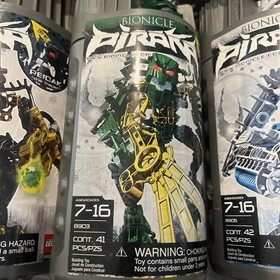 RARE Bionicle  Piraka Set of 5 : 8900, 8902, 8903, 8904, & 8905 - NEVER USED