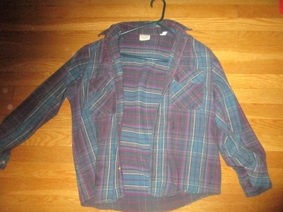 Five Brothers plaid shirt medium