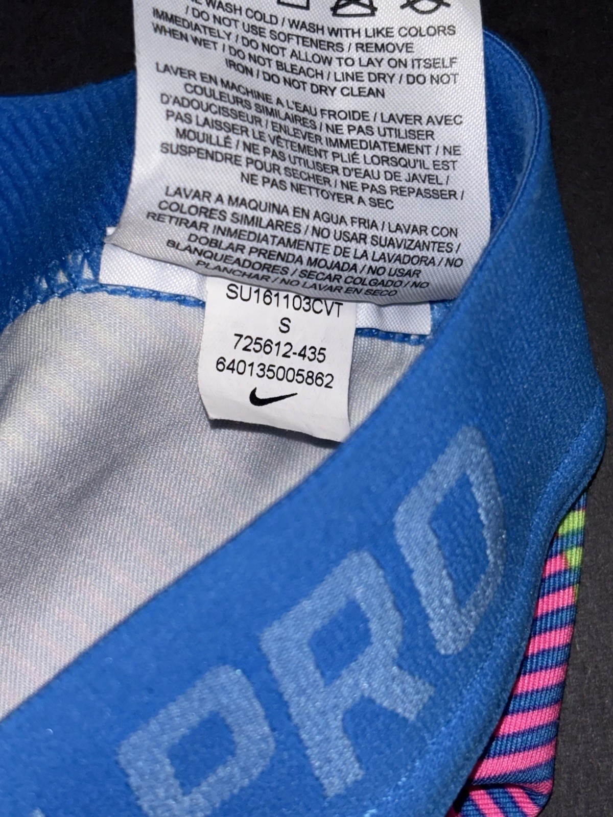 Nike Pro Hypercool Frequency Printe Light Photo B… - image 9