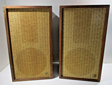 PAIR of Acoustic Research AR2 Speakers - Tested w/Audio, Working.
