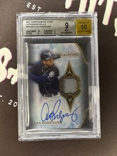 2021 Topps Diamond Icons Alex Rodriguez #SPAAR Autograph Patch SSP /10 BGS 9|10