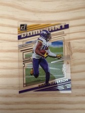 2021 Clearly Donruss Clearly Dominant #13 Justin Jefferson - Minnesota Vikings