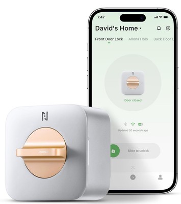 Holo Wi-Fi Smart Lock, Keyless Entry Door Lock with App Remote Control, Auto-Loc