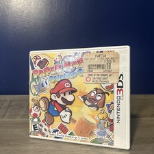 Paper Mario Sticker Star Nintendo 3ds Case And Manual/inserts Only