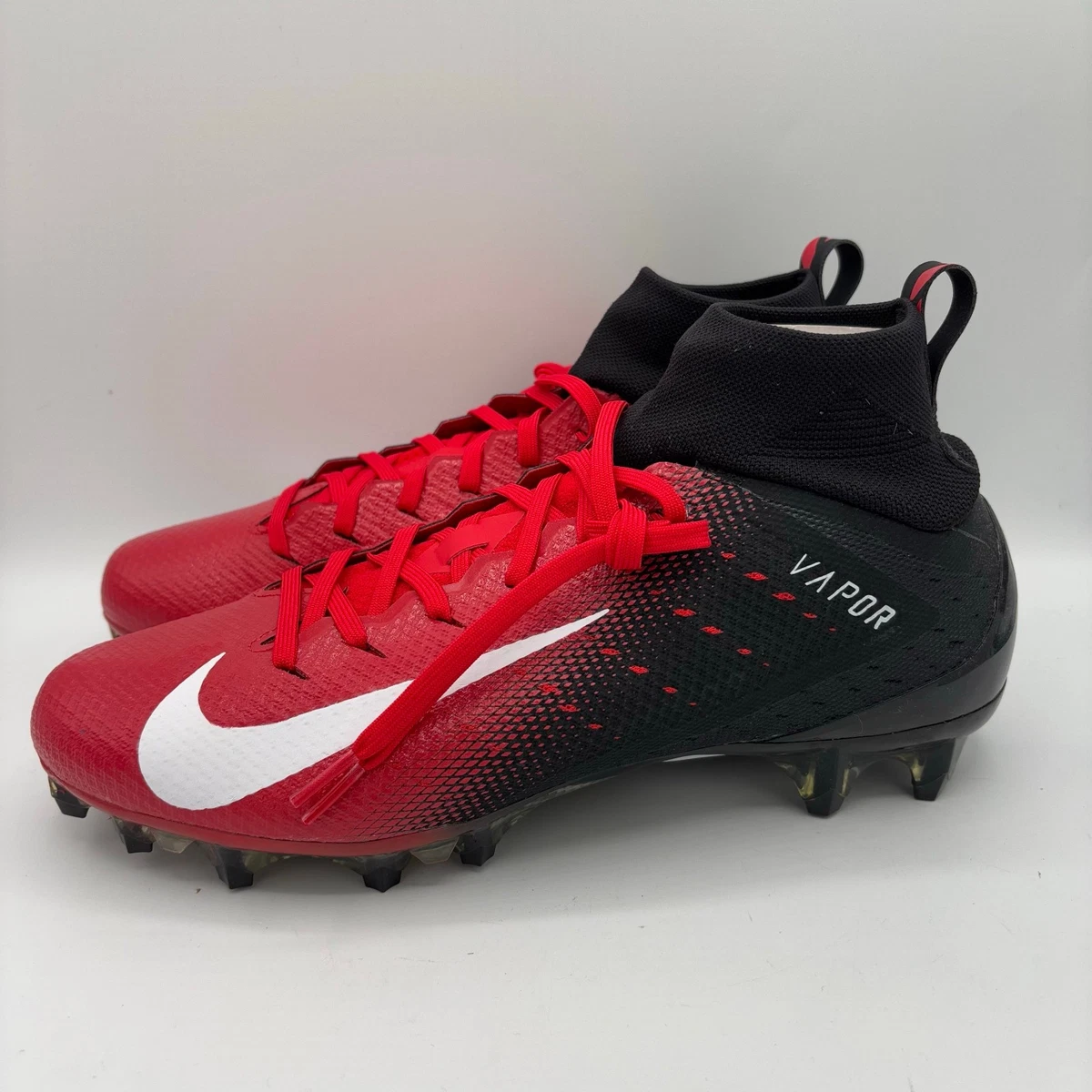 Nike Vapor Untouchable Pro Mens Size‎ 10.5 Football Cleats Navy Red 925423-419 Nike Vapor Untouchable Pro 3 Black Red Men main image 4