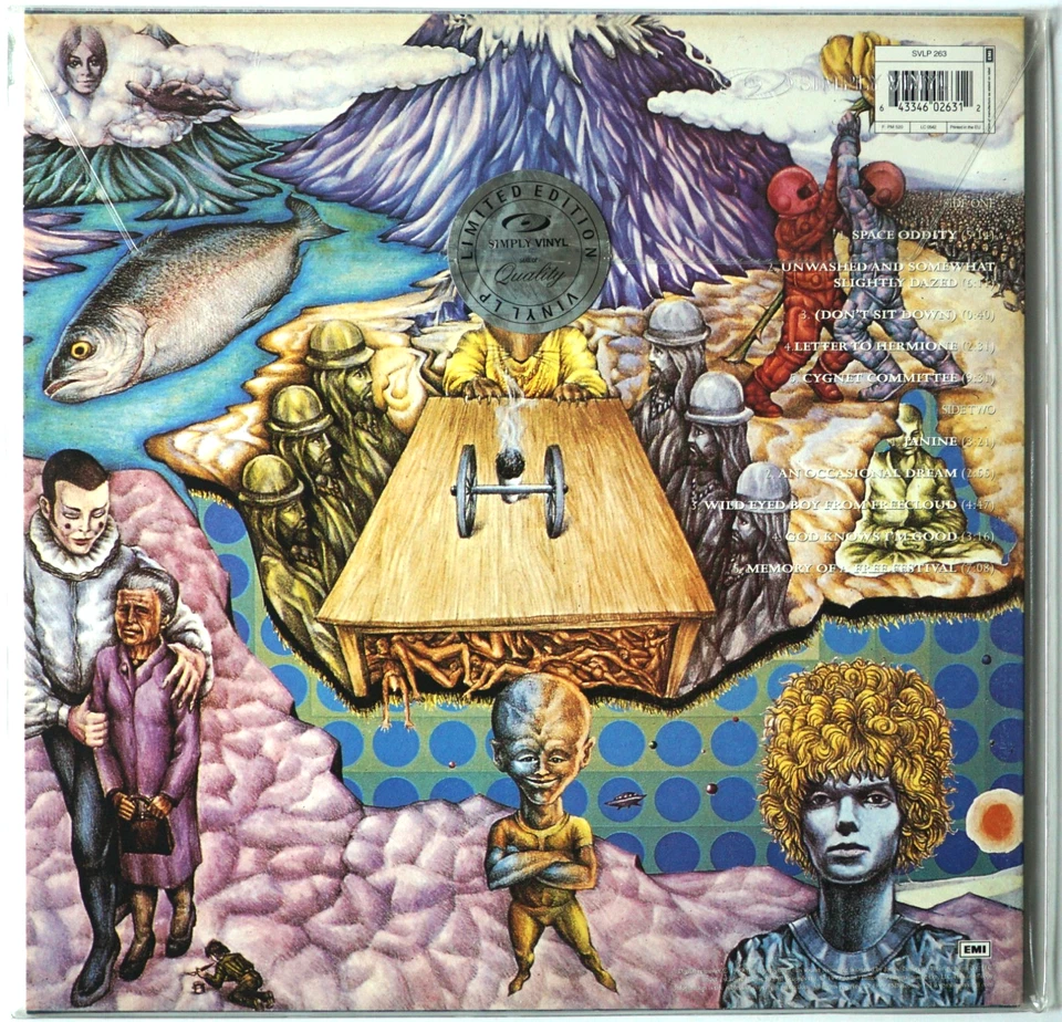 DAVID BOWIE - SEALED SIMPLY VINYL - UK IMPORT - Space Oddity - Image 2 of 2