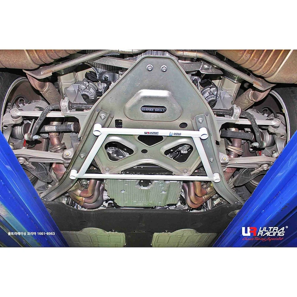 PORSCHE BOXSTER CAYMAN 981 2012-2016 ULTRA RACING 4-PUNKT-HINTERQUERTRAGENSTREBE - Bild 3 von 4