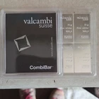 Valcambi Suisse CombiBar 100g Silver Bar 0.999 Fine 10x10g, 10g Each, Total 100g