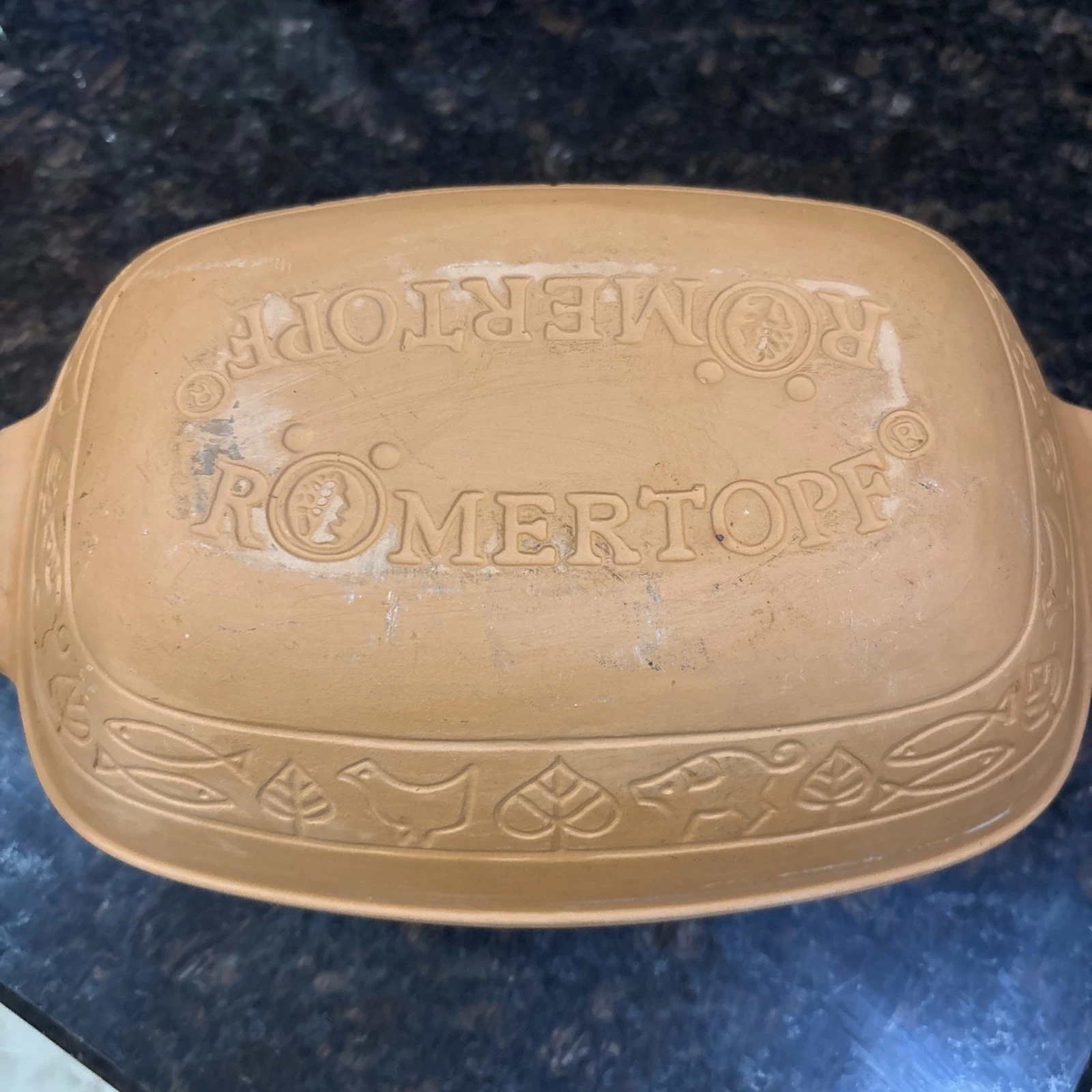 ROMERTOPF Clay Baker 110 12”x 8 Roaster Sourdough