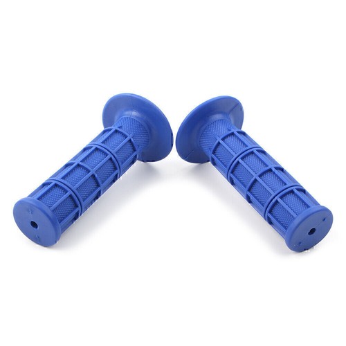 Soft Rubber 7/8" Blue Pro Hand Grips Throttle Handle Bar ATV MX Dirt Bike Enduro - Picture 6 of 6
