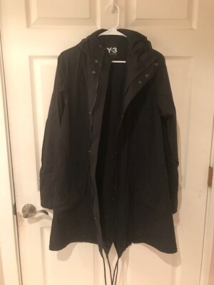 Y-3 Yohji Yamamoto Team Mod Fishtail Parka DP0564 Small | eBay