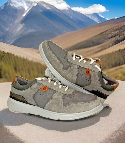 Clarks Gas Kill Vib Mens Size 12 M Dark Gray Casual Shoes ALMOST PRISTINE