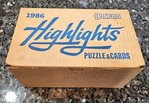 CUSTODIA DI 15 1986 DONRUSS BASEBALL HIGHLIGHTS SET SIGILLATI in fabbrica Bo Jackson RC - Foto 2 di 4