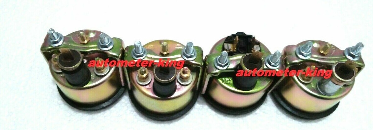 Smiths Kit 100mm Speedo Tacho 52mm Temp Oil Pressure Fuel Amp Gauge Replica E - Foto 4