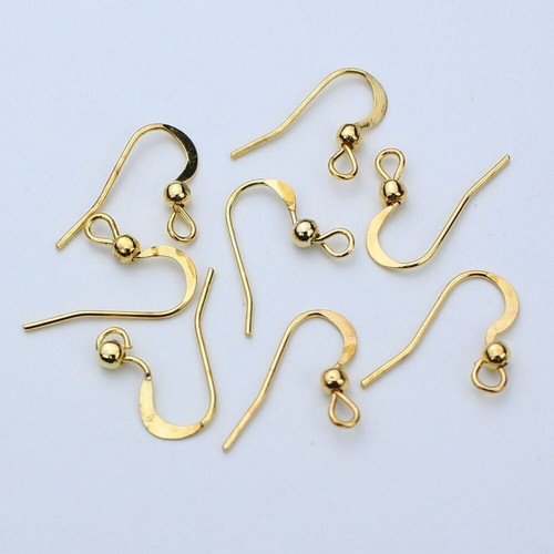 100pcs/lot 19x18mm Earring Hooks Findings Ear Wires Hooks for DIY Jewelry Making - Picture 8 of 22