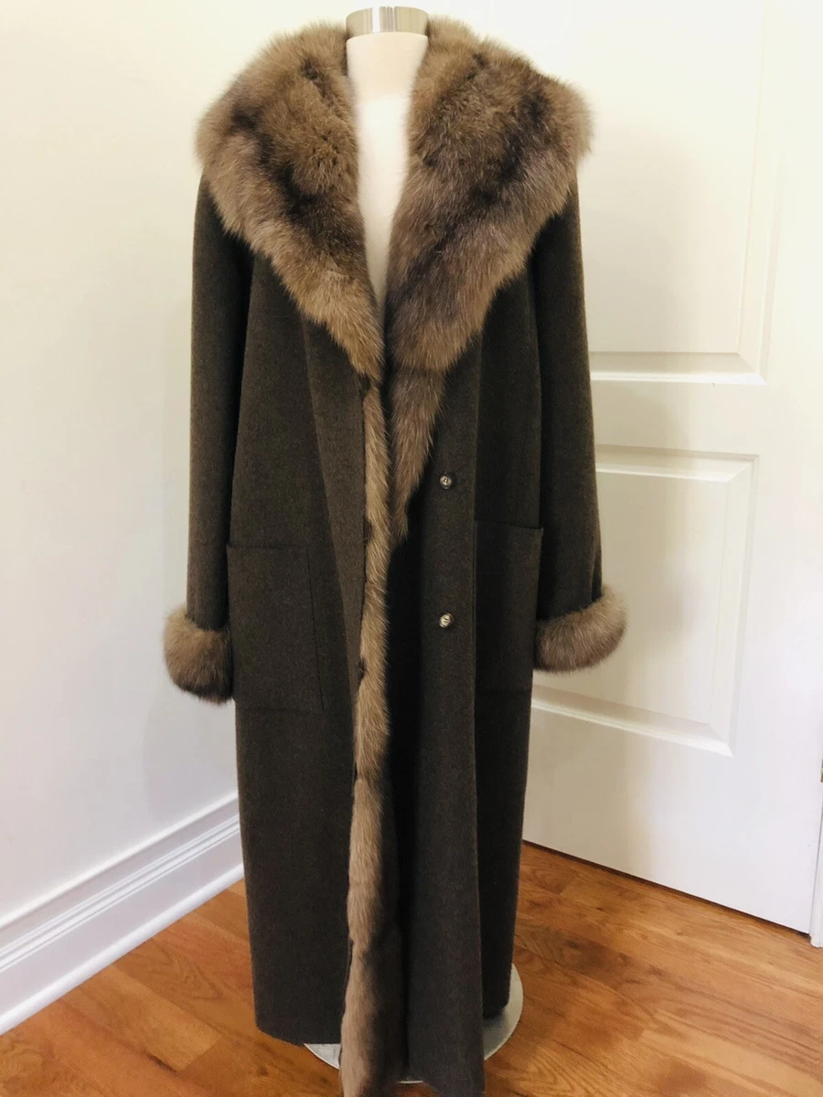 Manteau fourrure Fendi taille 40 L