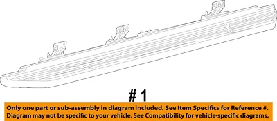 FORD OEM 11-14 F-150 Cab Running Board-Running Board 9L3Z16450CD