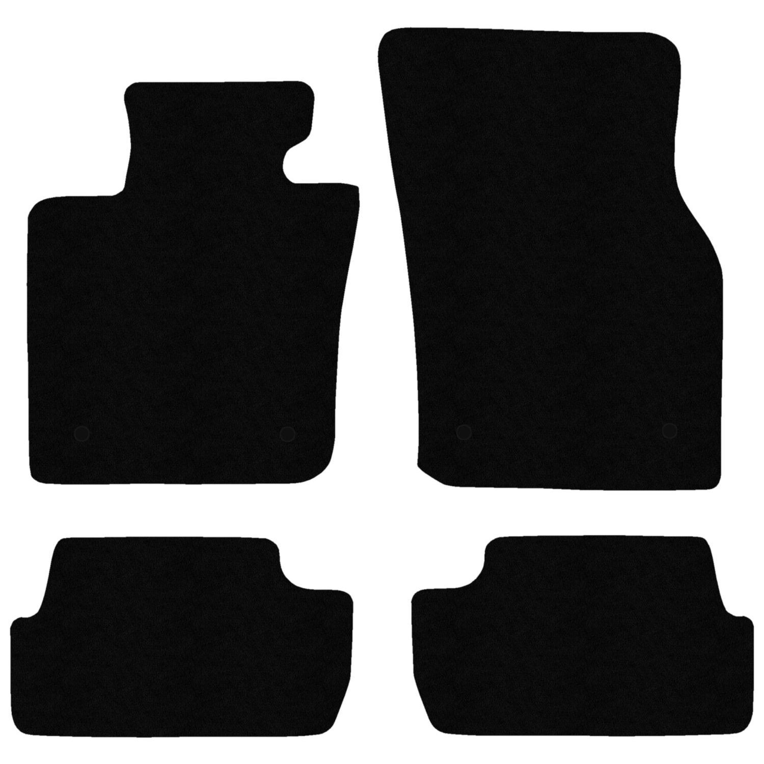 Tapis de sol velours Mini Cooper III pour rénover une moquette usée avec du cuir rouge