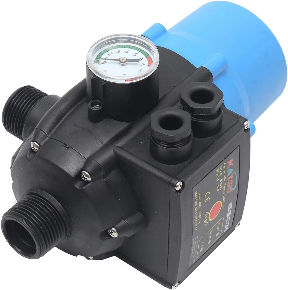 KATSU Automatic Water Pump Pressure Control Switch 220V IP65 Electronic