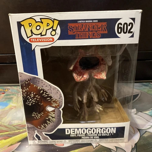 Funko Pop! Television Stranger Things 602 Demogorgon Deluxe Vinyl Figure New