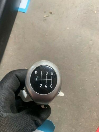 BMW E90 E91 Schaltknauf Schaltknopf Leder Schaltgetriebe 6 Gang Spange
