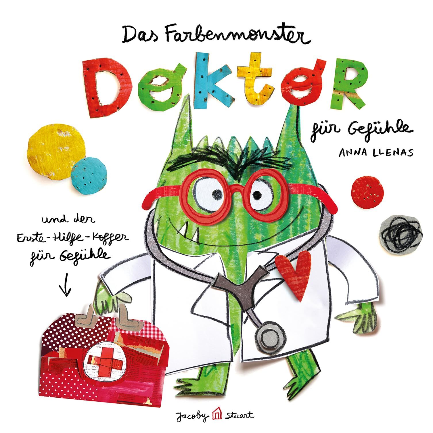 Anna Llenas Das Farbenmonster – Doktor für Gefühle (Copertina rigida)
