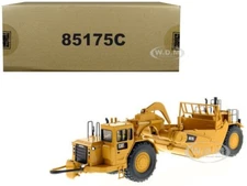 CAT CATERPILLAR 657 G WHEEL TRACTOR SCRAPER 1/50 BY DIECAST MASTERS 85175 C