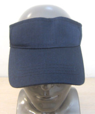 BLUE ADJUSTABLE STRAPBACK SUN VISOR/CAP, BLANK, OUTDOOR/BEACH/SUMMER, FREE S H