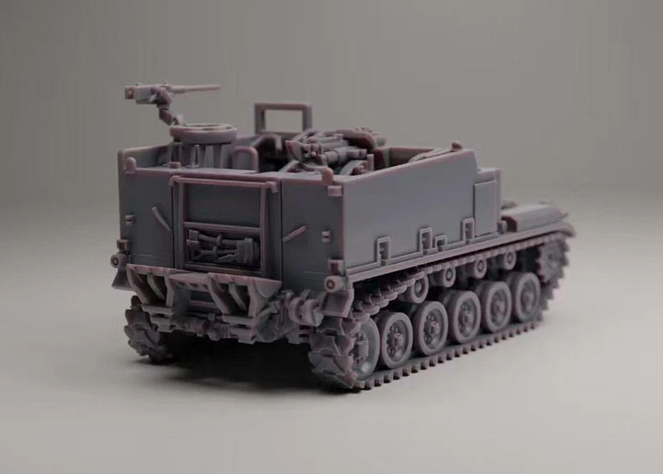 NEW 3D Printed 1/72 American M44 Self-Propelled Gun Tank Model Unpainted - Image 3 of 3
