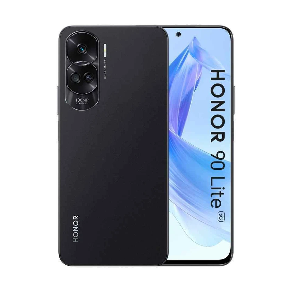 Honor 90 Lite - 256GB - Midnight Black (Ohne Simlock) (Dual-SIM)