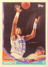 1993 Topps #170 Alonzo Mourning 