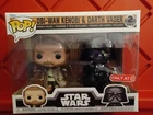 Funko POP! Star Wars: Obi-Wan  & Darth Vader 2 pack Target Exclusive NEW!