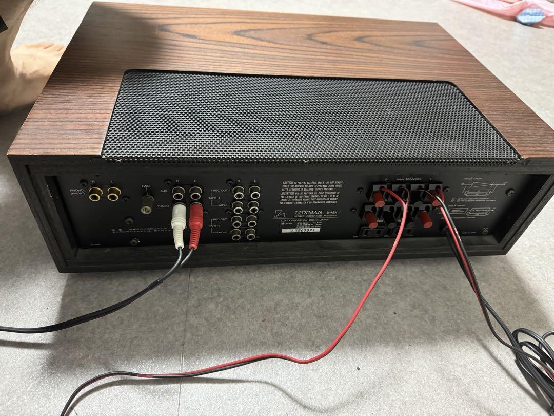 LUXMAN L-48X 音出し確認済み LUXMAN L-48X sound output confirmed | eBay UK