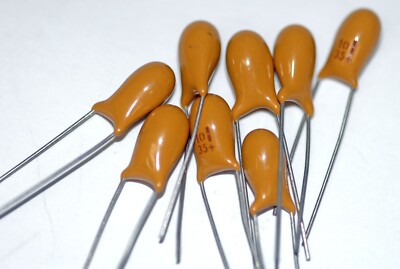 2 ea  DIP Tantalum Capacitor Pick Values from 0.1UF-100uF 10V-50V 10% Mr Circuit