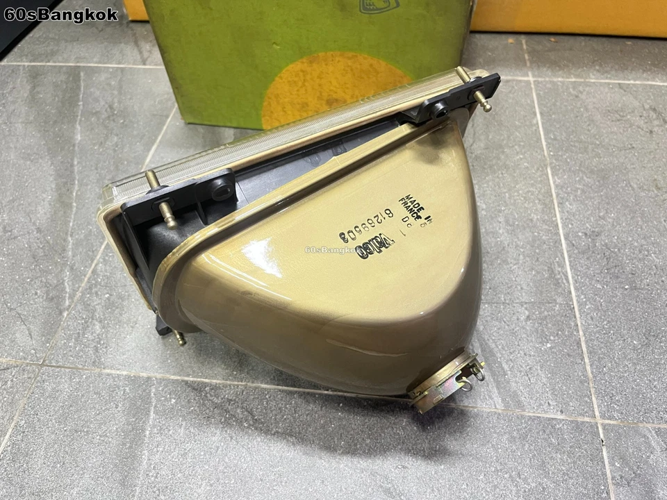 Fit Peugeot 604 Headlight Head lamp Right Marchal 61269603 Made in France NOS - Image 4 of 4